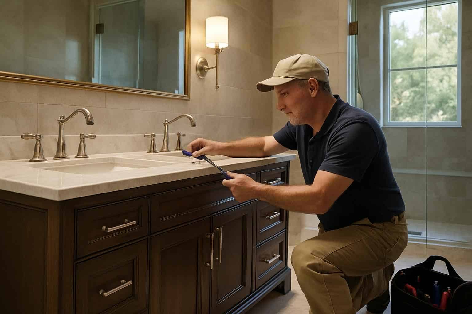 Bathroom Remodeling Contractor In Blanco TX Bathroom Vanity Installation Service in Blanco TX