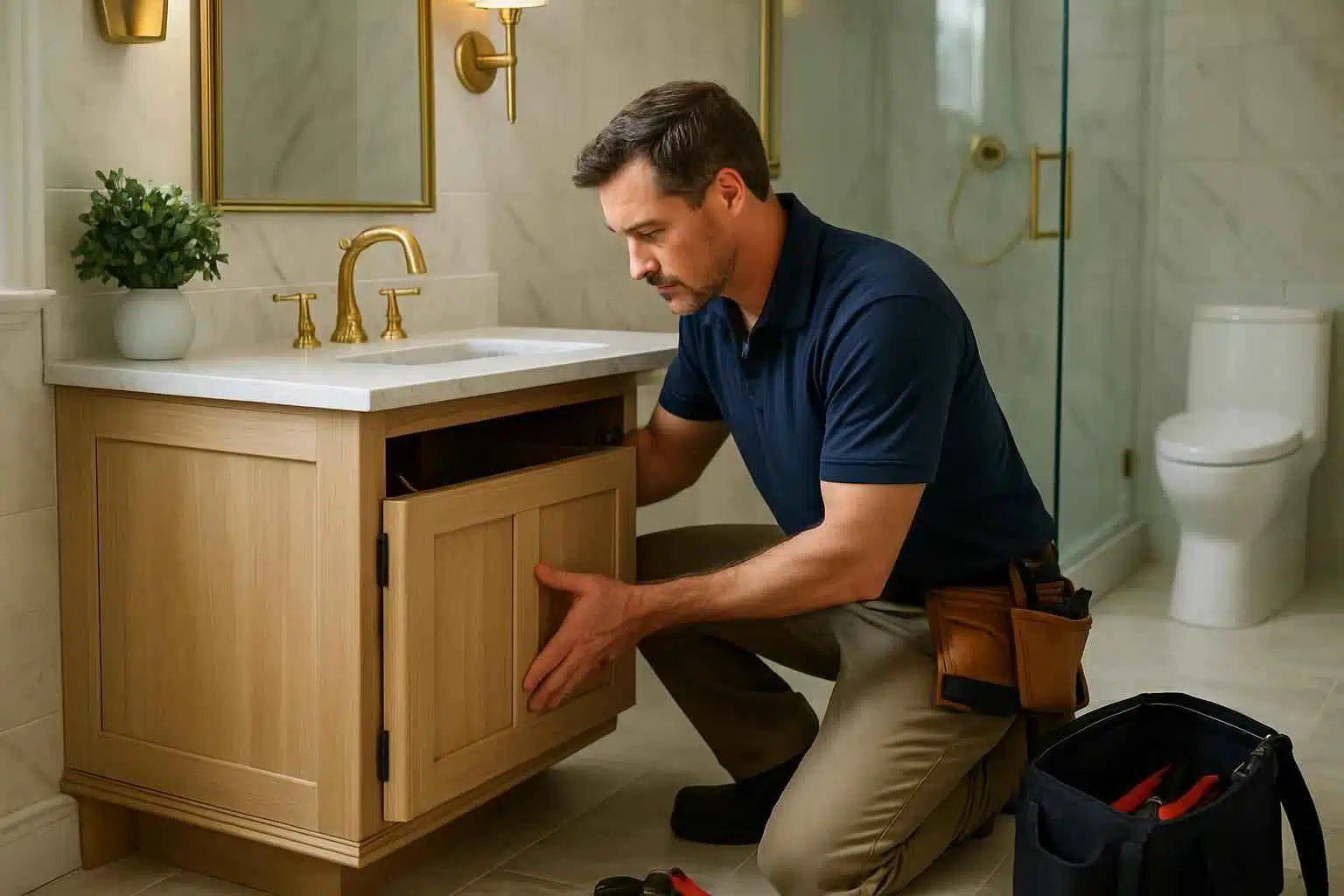 Bathroom Vanity Installation Service in Ingram TX