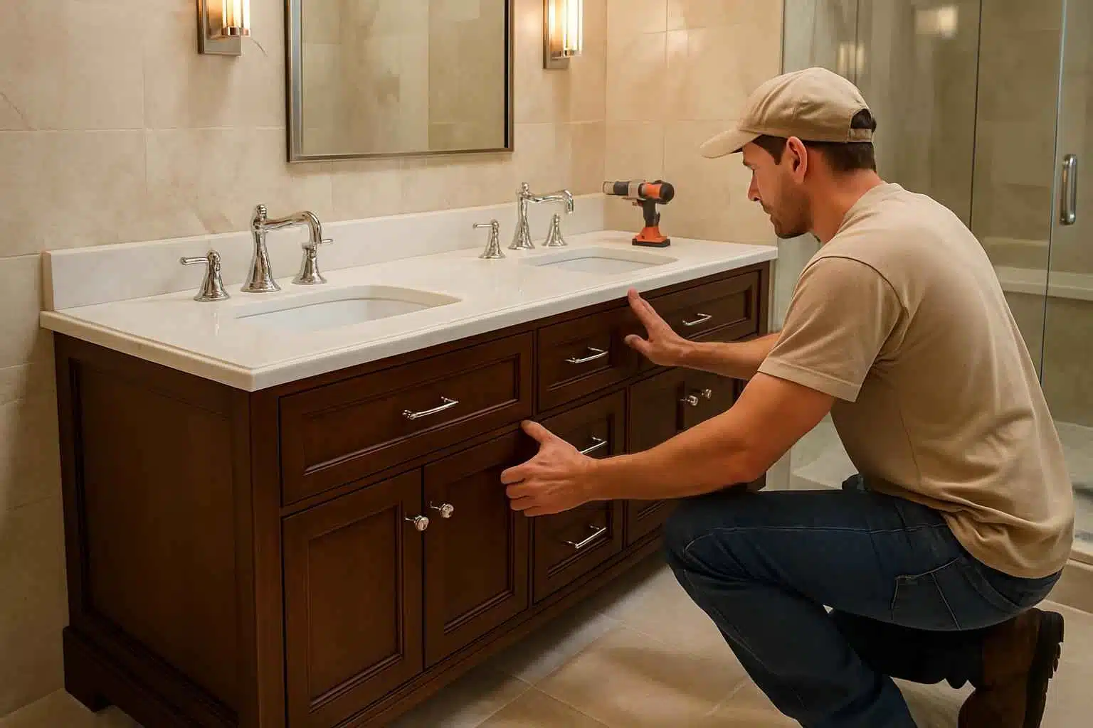 Bathroom Vanity Installation Service in Johnson City TX