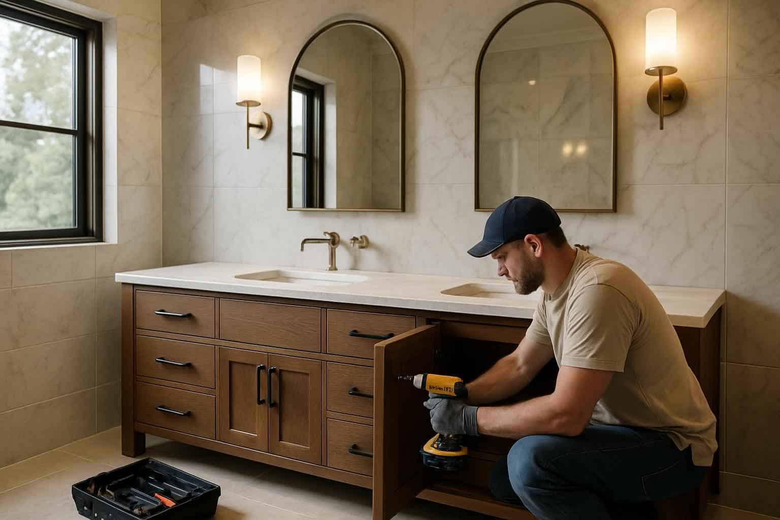 Bathroom Vanity Installation Service in Sisterdale TX