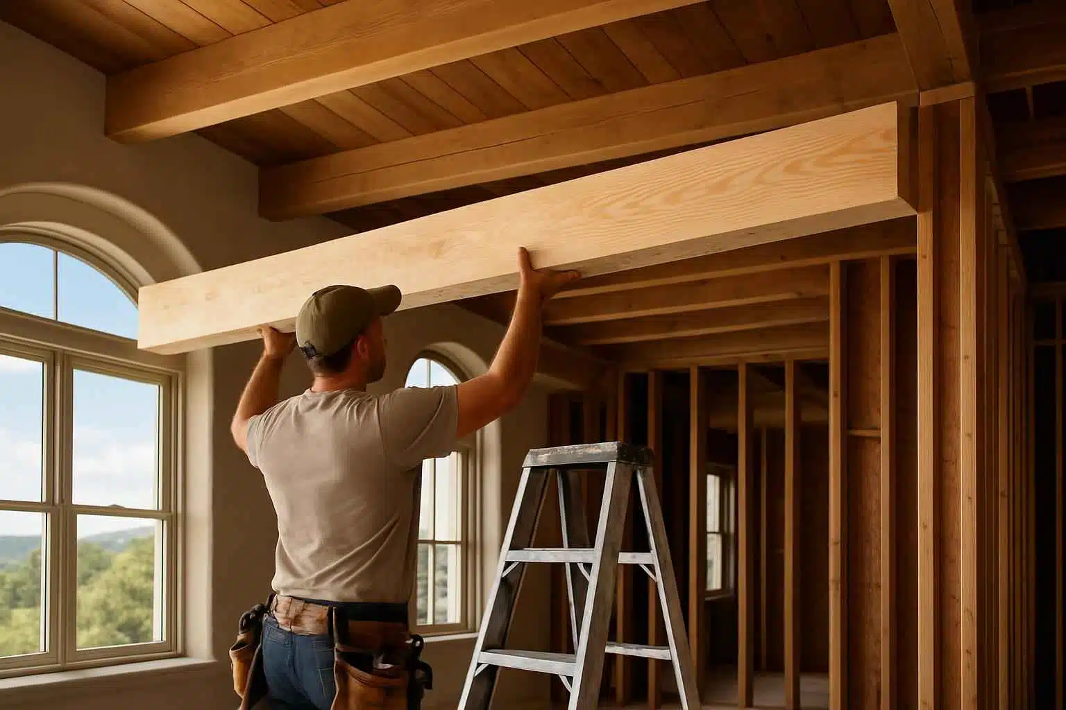Beam LVL Installation Contractor in Ingram TX