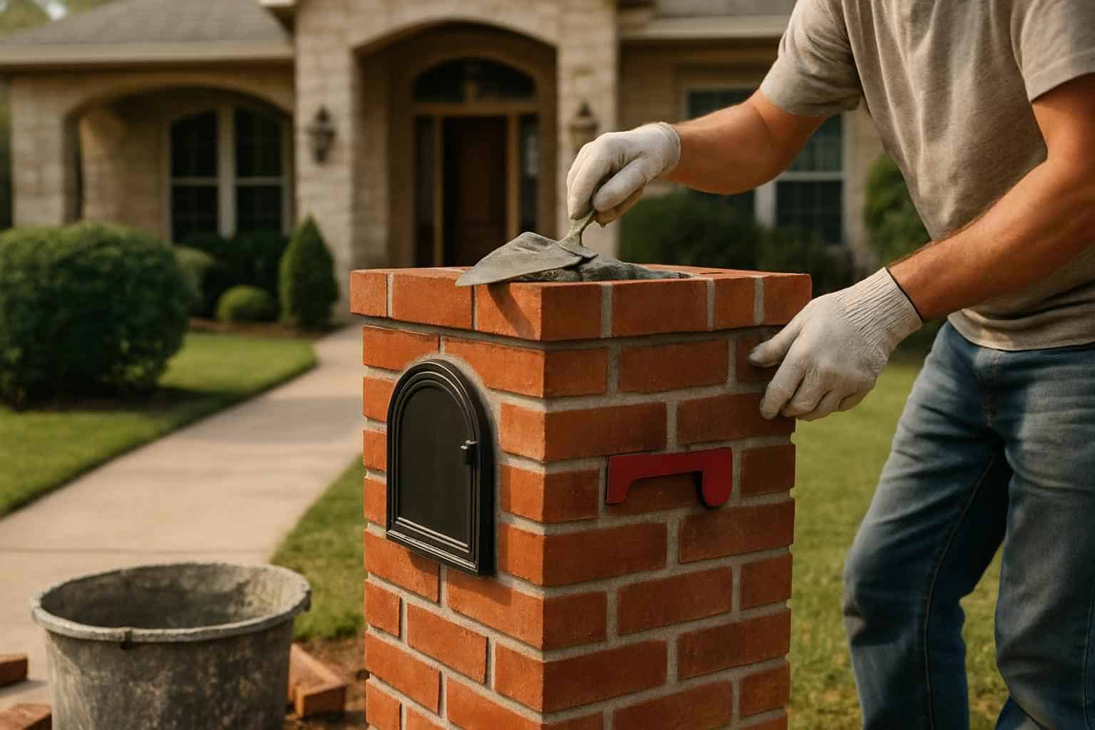 Brick Mailbox Builder in Sisterdale TX