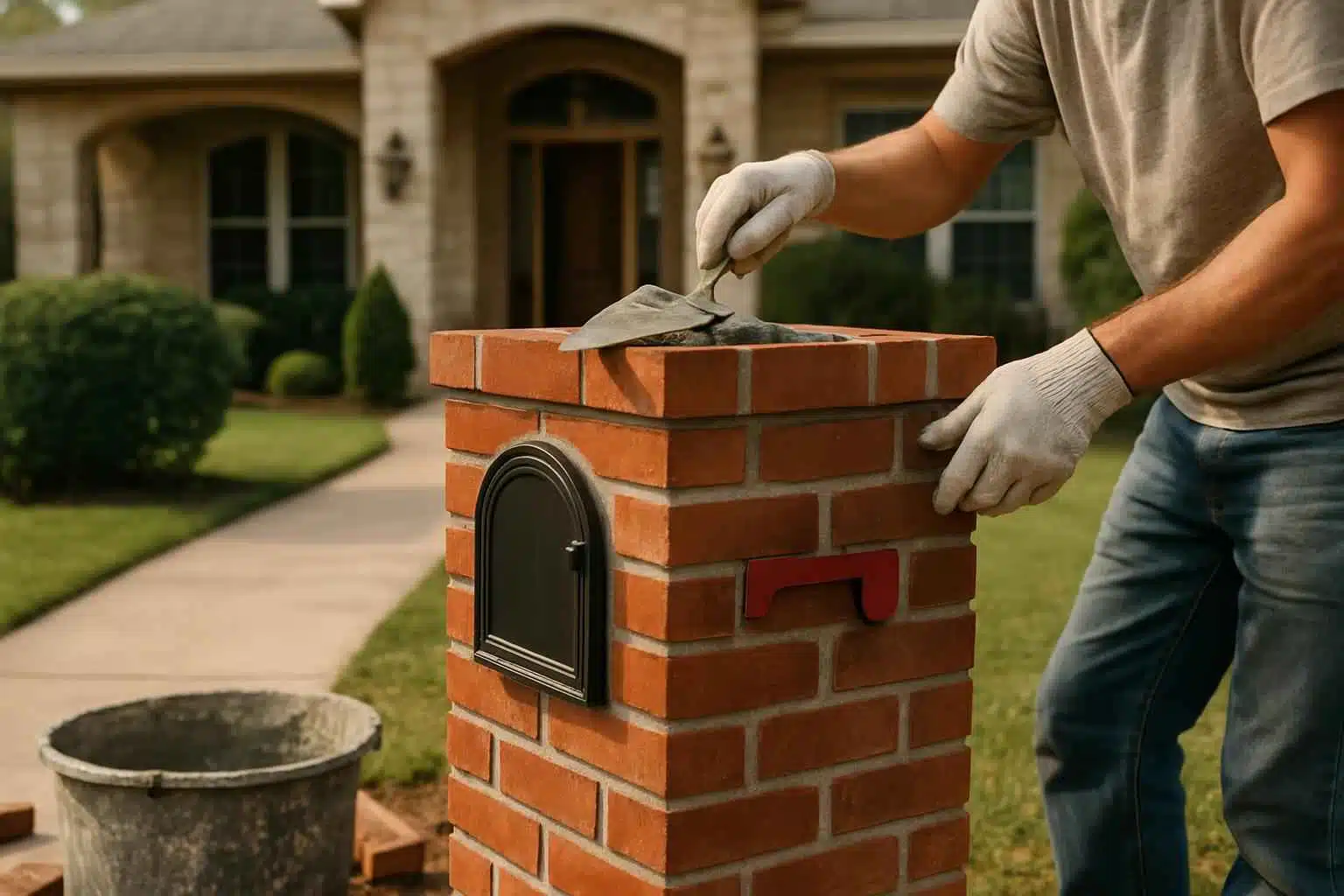 Brick Mailbox Builder in Sisterdale TX