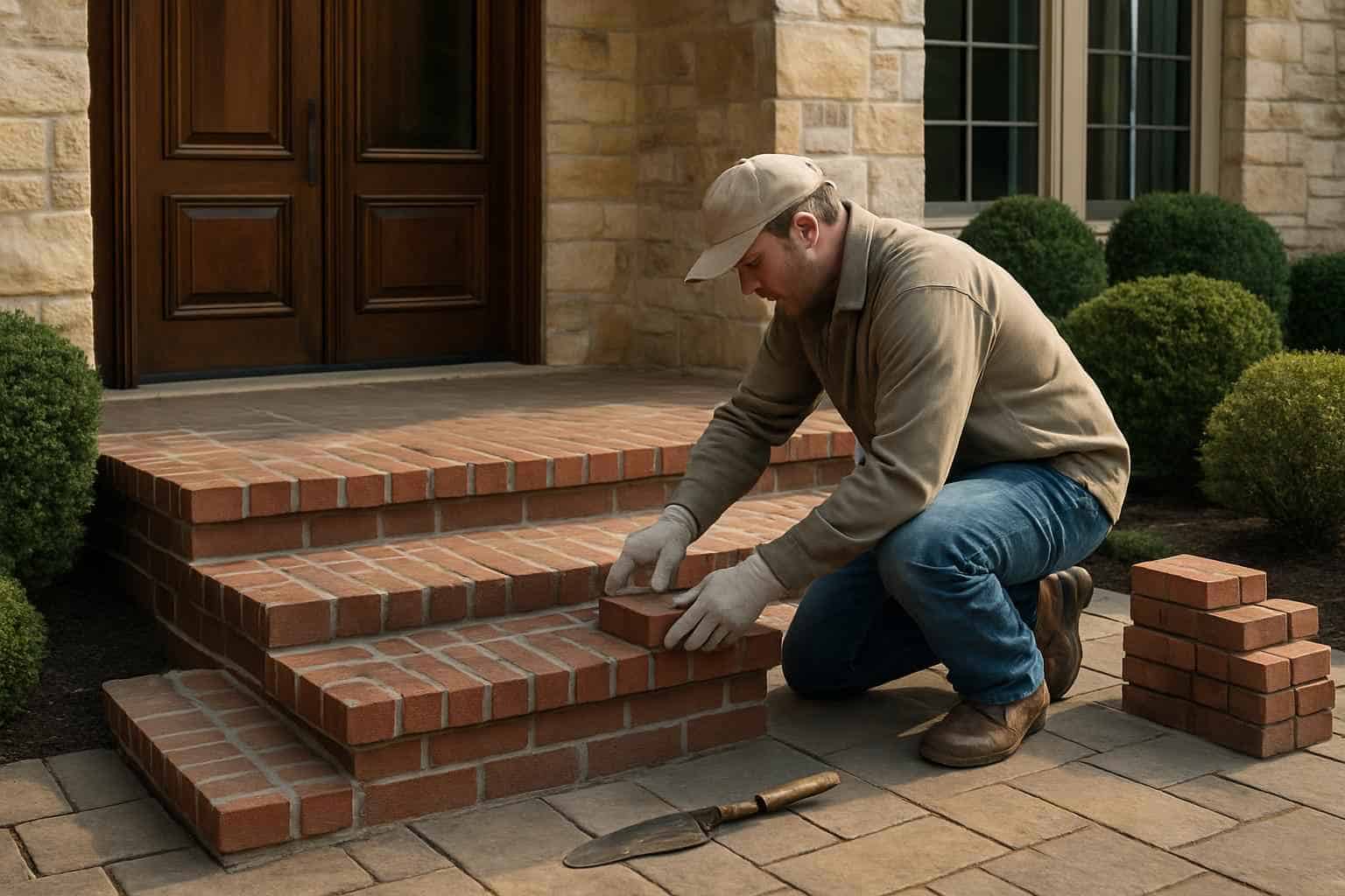 Brick Contractor In Ingram TX Brick Step Installer in Ingram TX