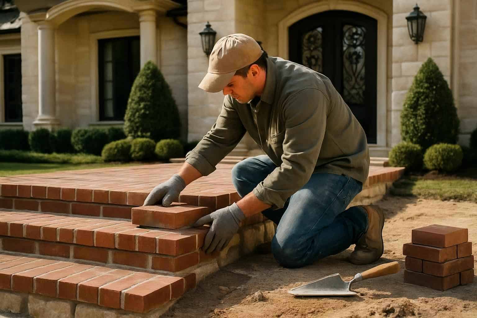 Brick Step Installer in Johnson City TX