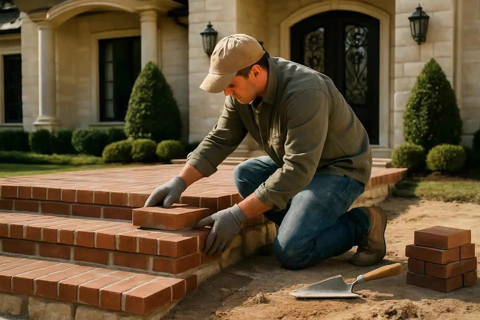Brick Step Installer in Johnson City TX