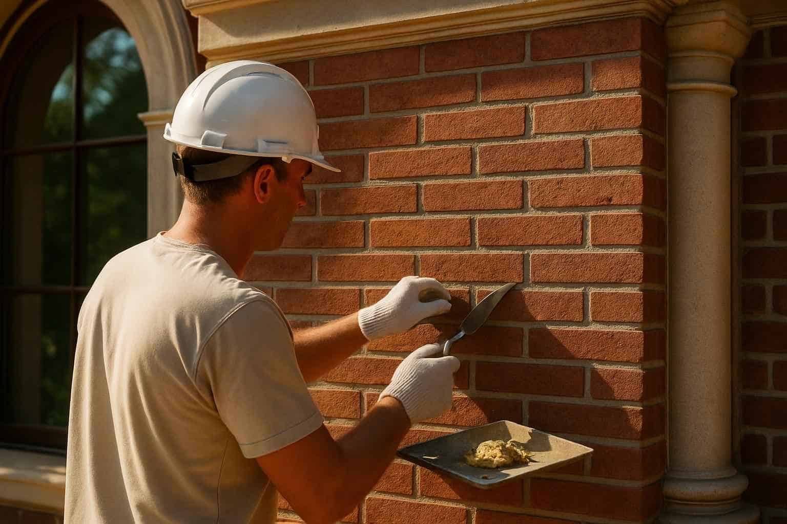 Brick Tuckpointing Service in Waring TX
