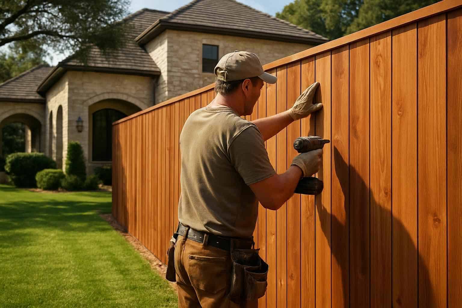 Fence Installation Contractor In Blanco TX Cedar Fence Contractor in Blanco TX