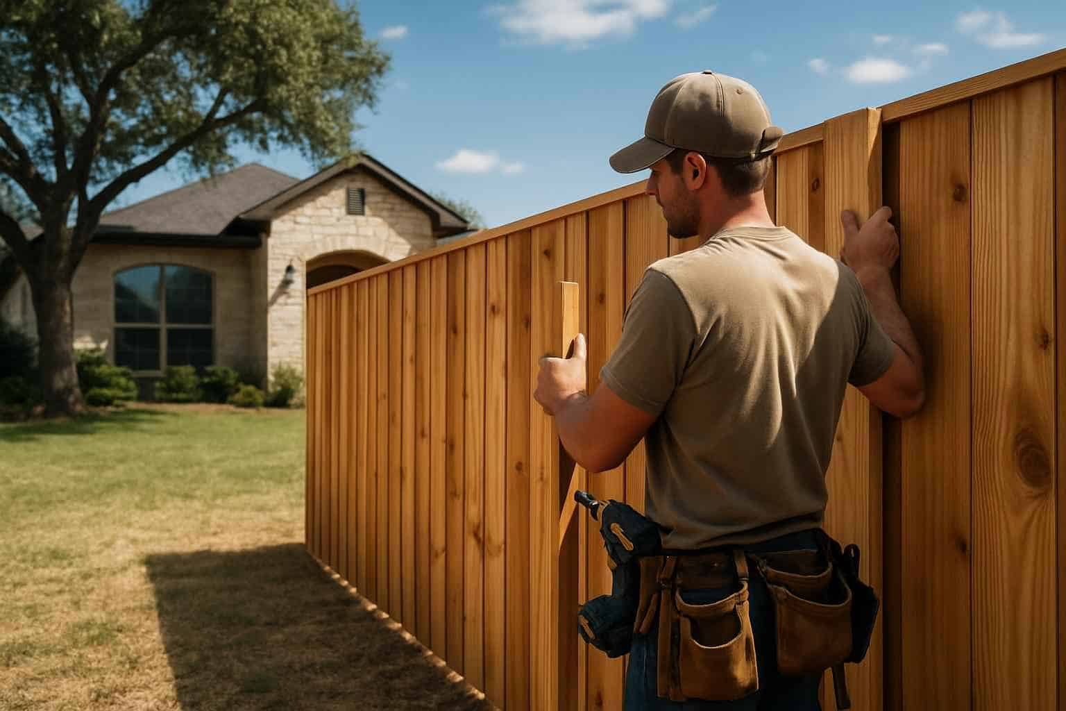 Cedar Fence Contractor in Center Point TX