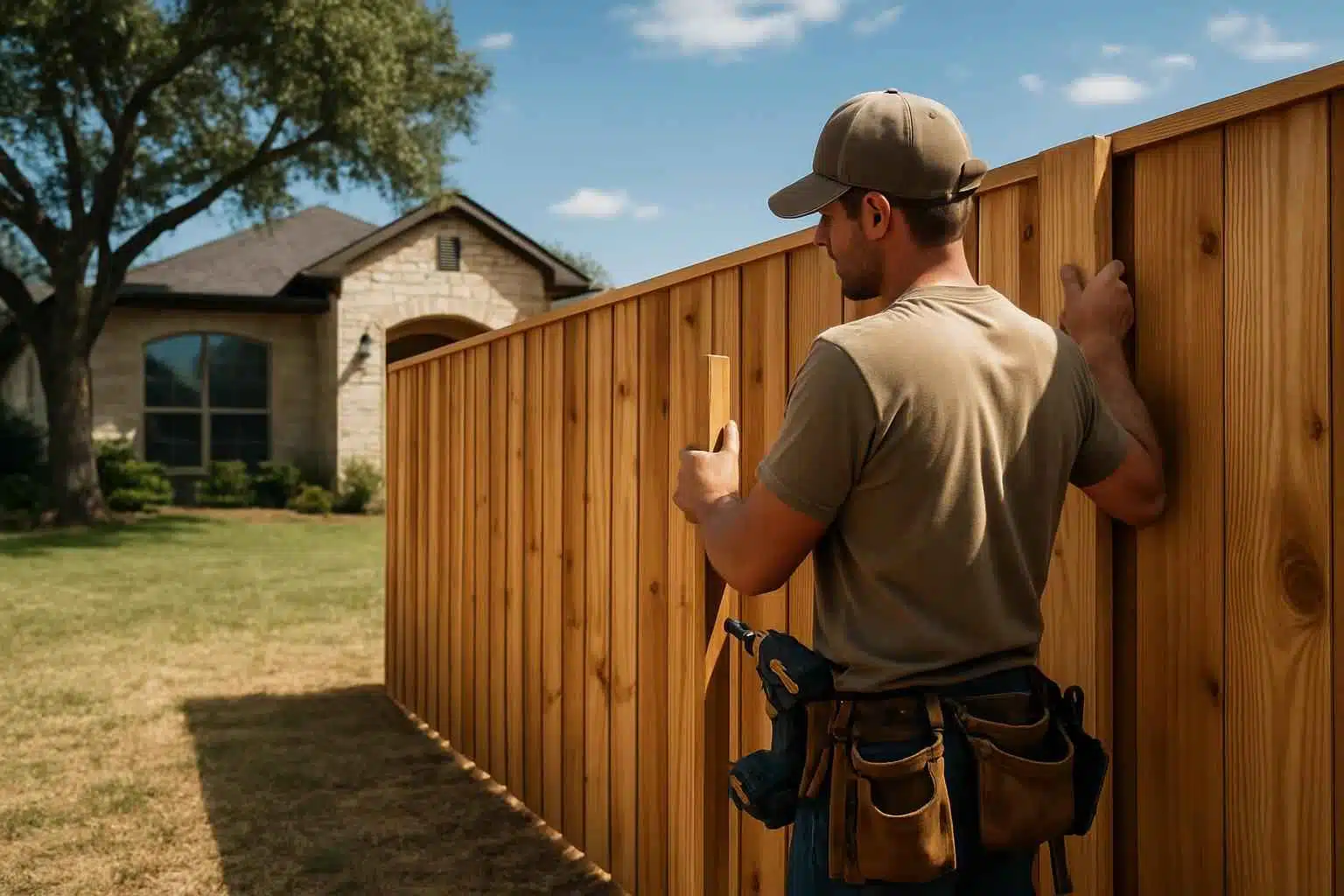 Cedar Fence Contractor in Center Point TX