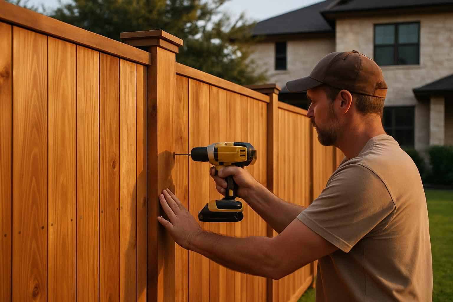 Cedar Fence Contractor in Johnson City TX