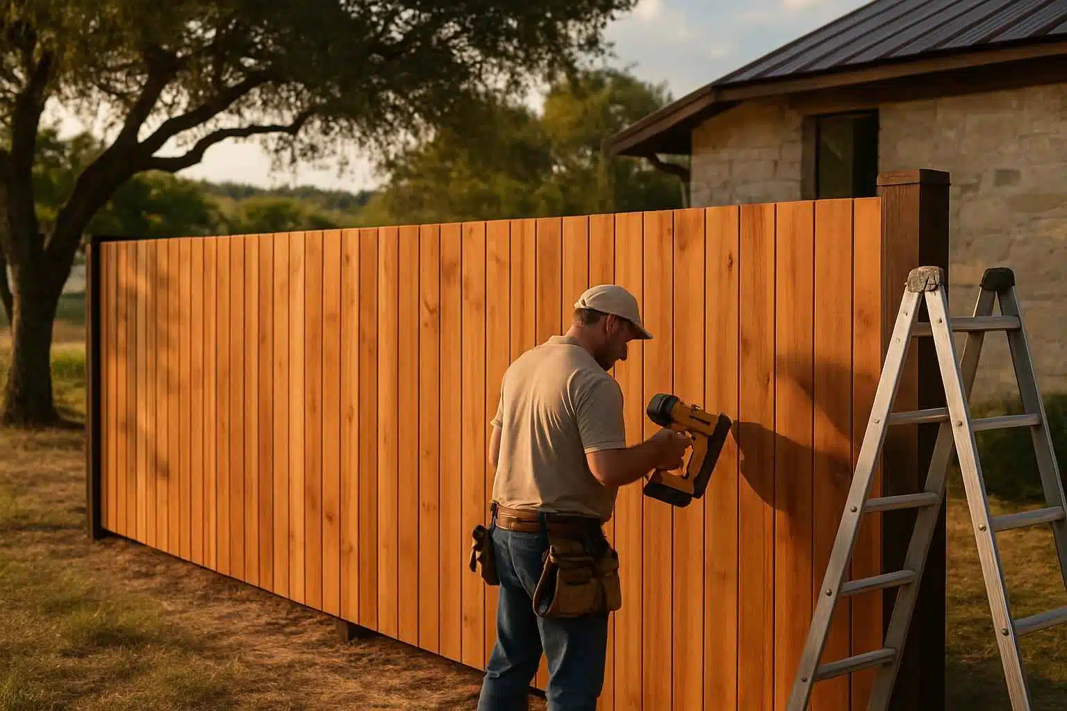 Fence Installation Contractor In Sisterdale TX Cedar Fence Contractor in Sisterdale TX