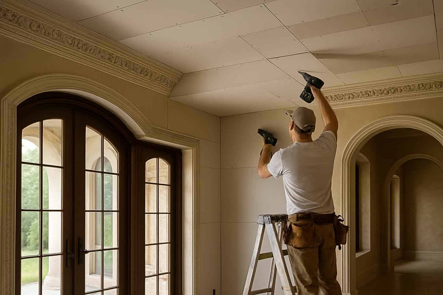 Drywall Installation Contractor In Blanco TX Ceiling Drywall Installation in Blanco TX