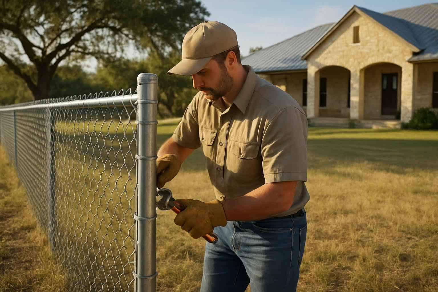Fence Installation Contractor In Blanco TX Chain Link Fence Installer in Blanco TX
