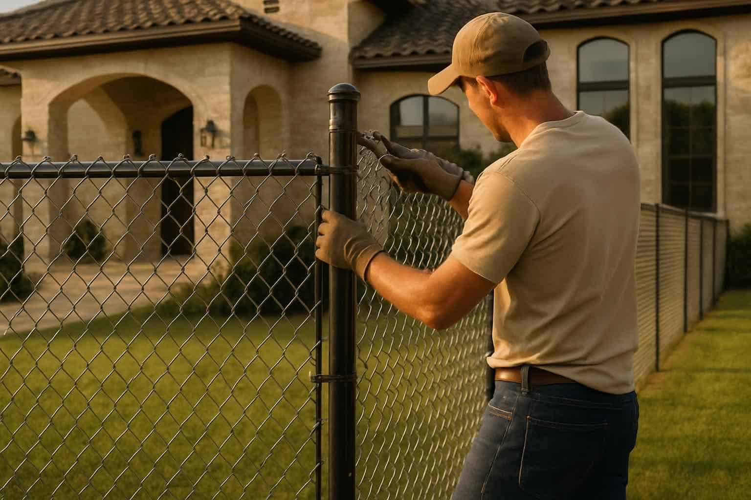 Chain Link Fence Installer in Center Point TX