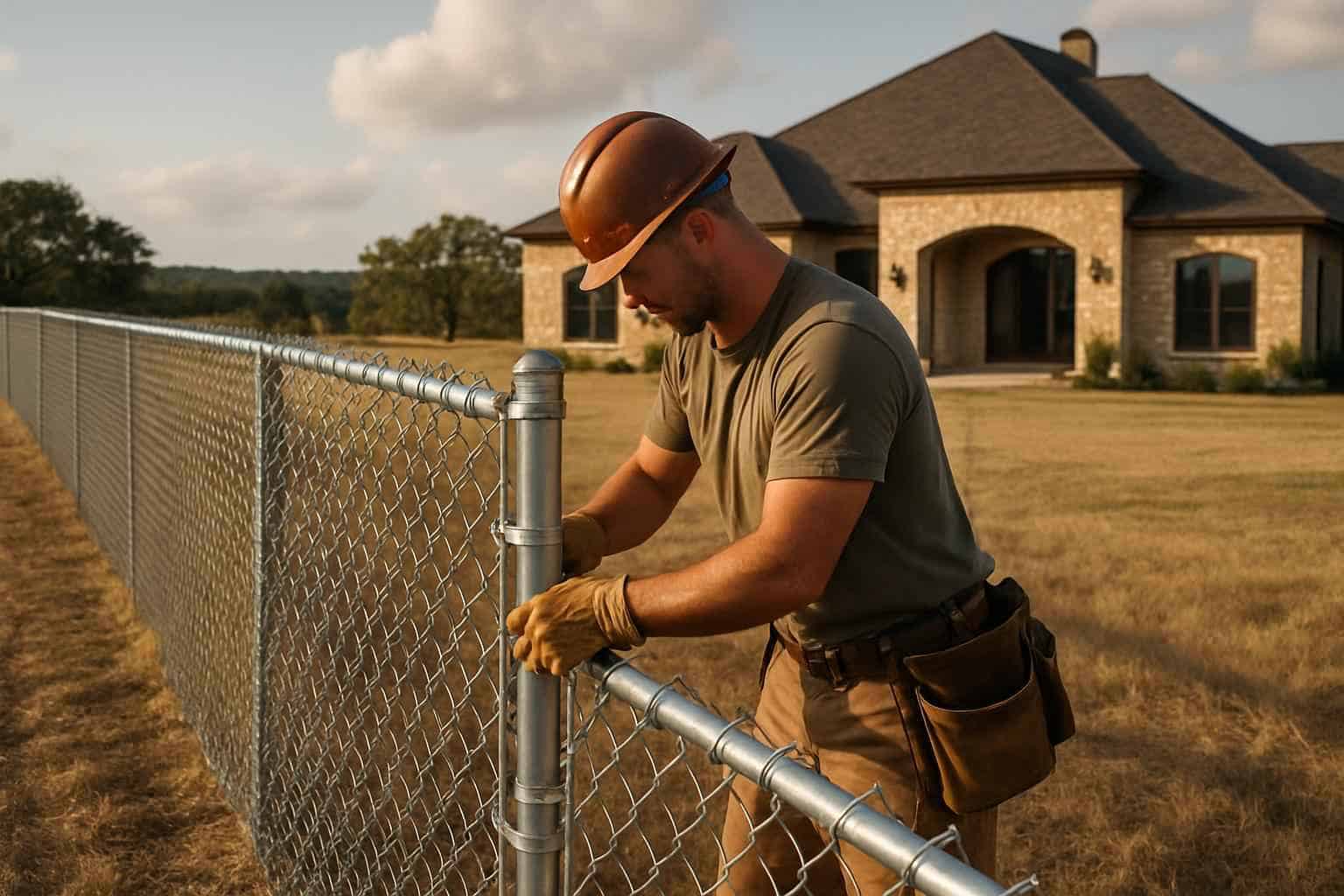 Chain Link Fence Installer in Johnson City TX