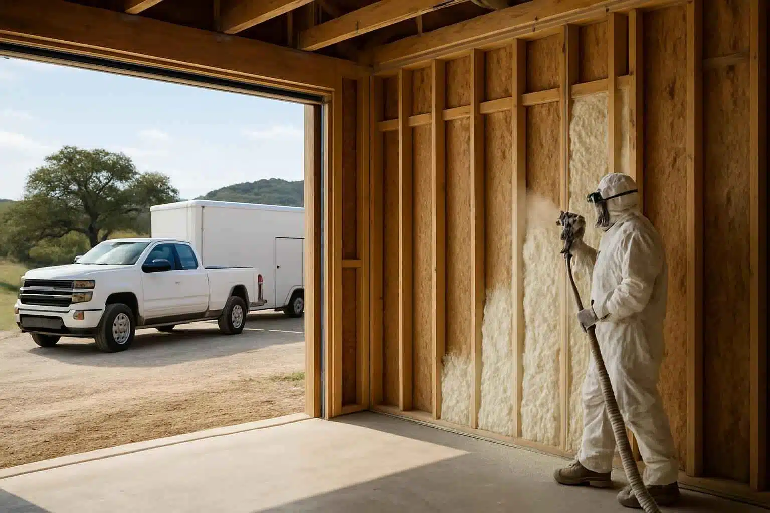 Spray Foam Insulation Contractor In Sisterdale TX Closed Cell Spray Foam Company in Sisterdale TX