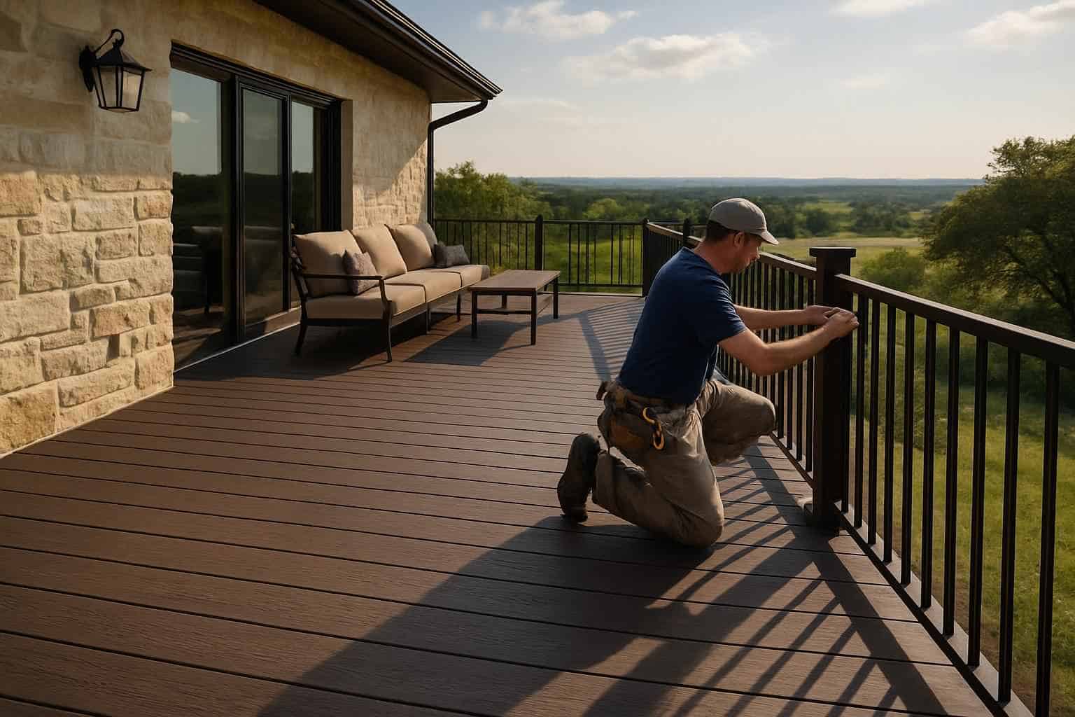 Deck Construction Contractor In Blanco TX Composite Deck Builder in Blanco TX