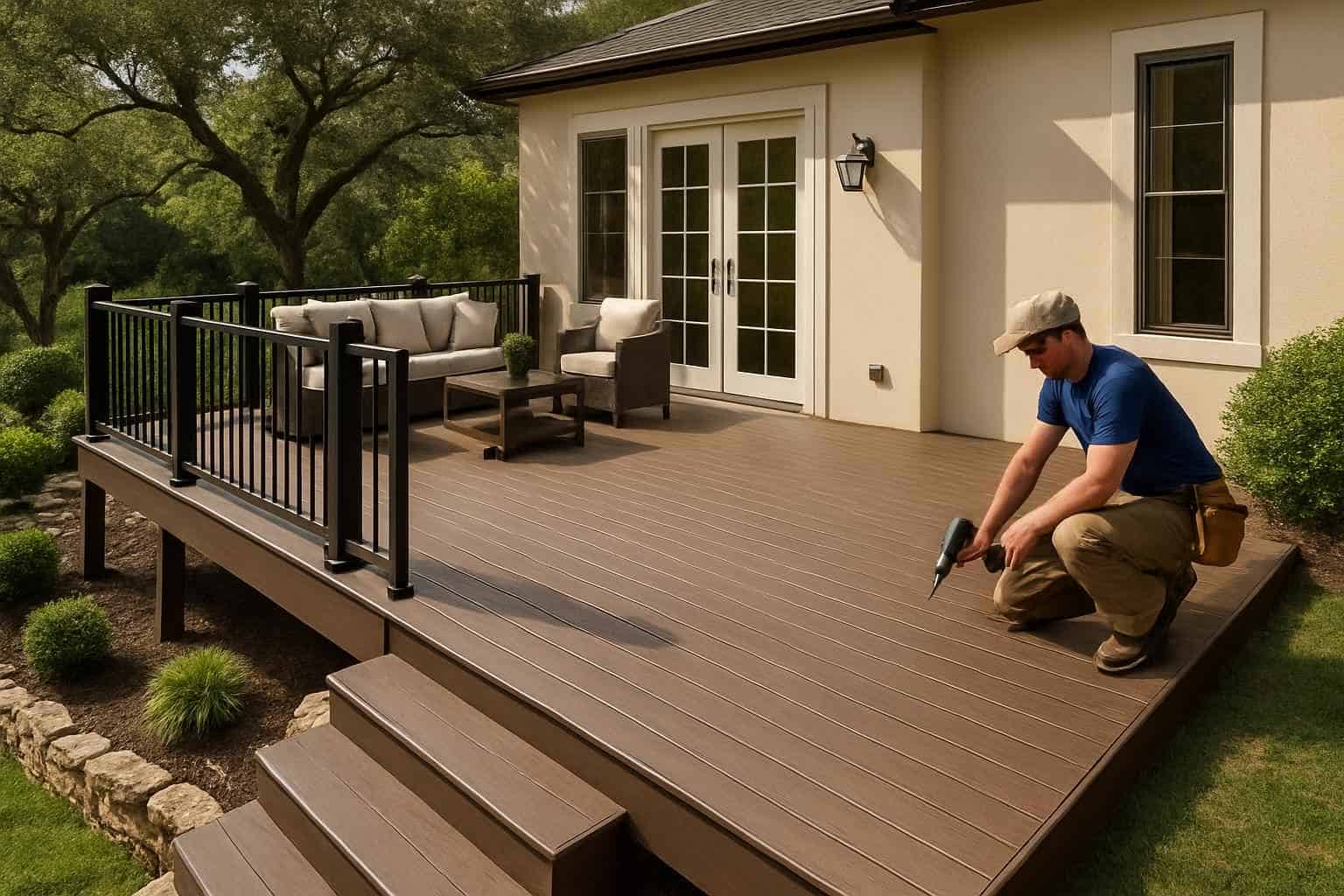 Composite Deck Builder in Ingram TX