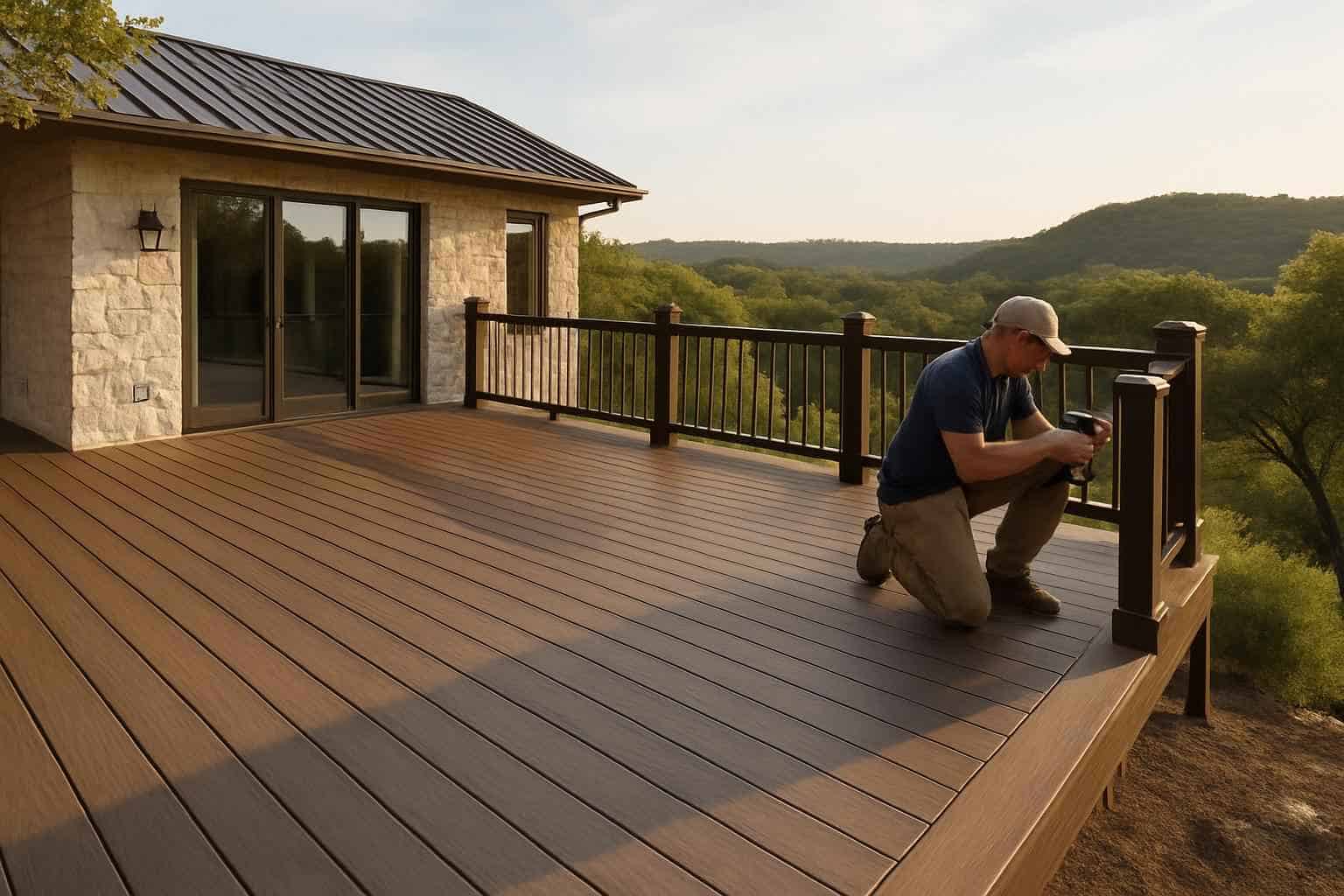 Composite Deck Builder in Sisterdale TX