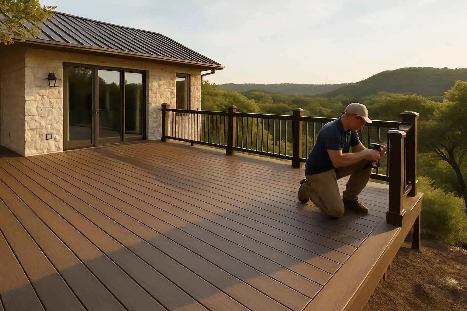 Composite Deck Builder in Sisterdale TX