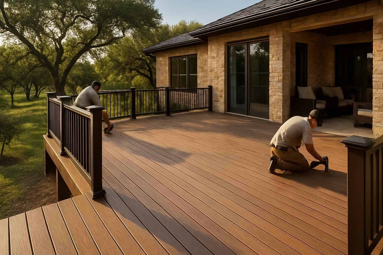 Composite Deck Builder in Waring TX
