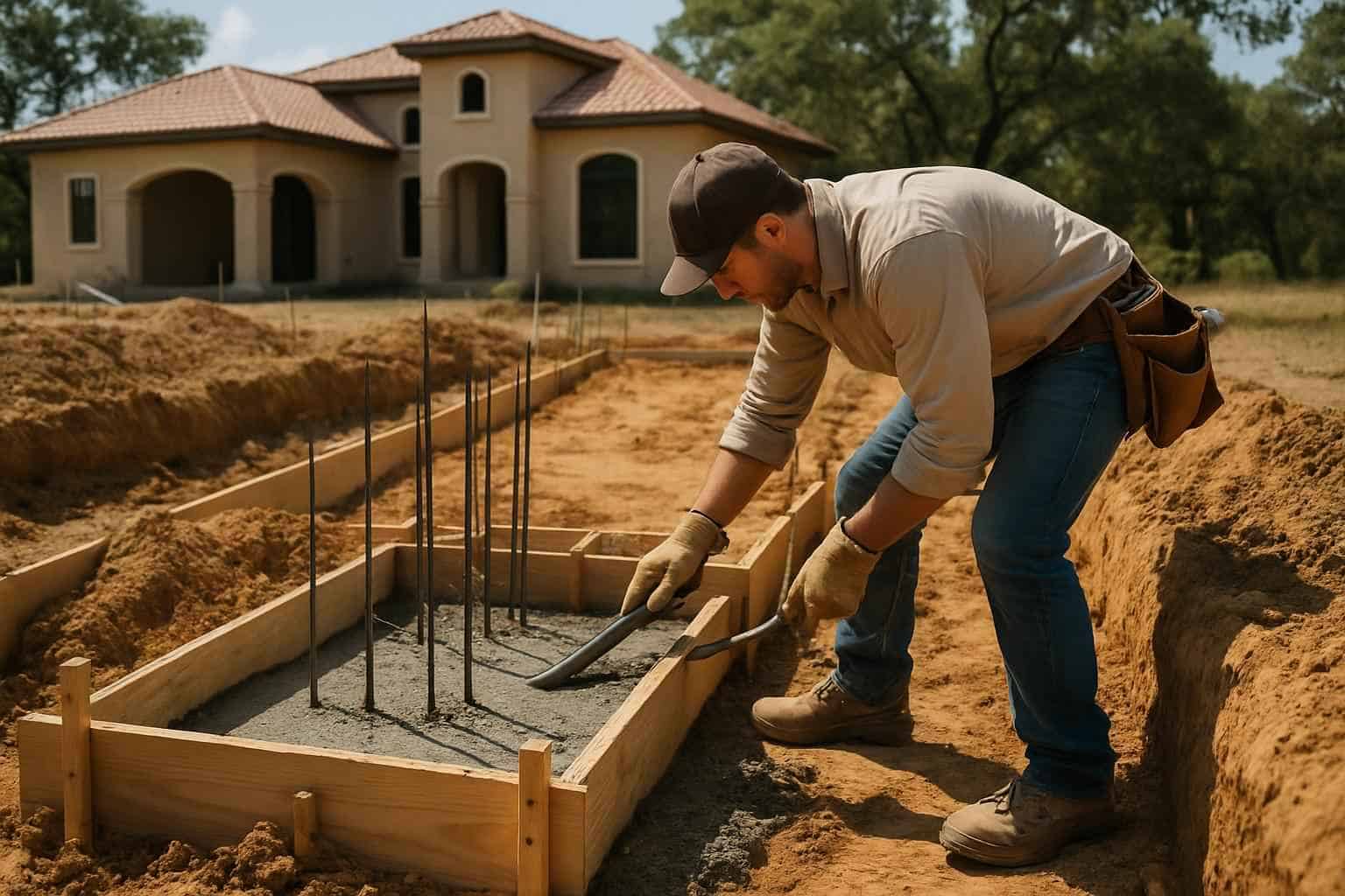 Concrete Slabs Foundations Contractor In Camp Verde TX Concrete Footing Contractor in Camp Verde TX