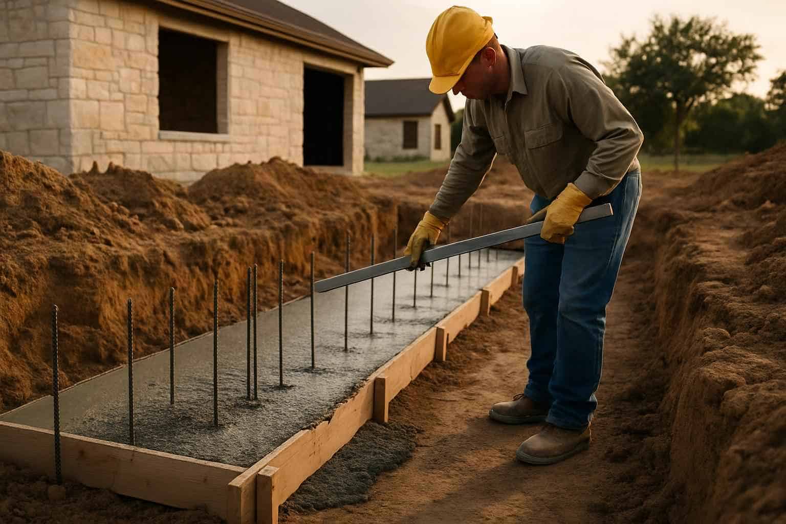 Concrete Footing Contractor in Johnson City TX