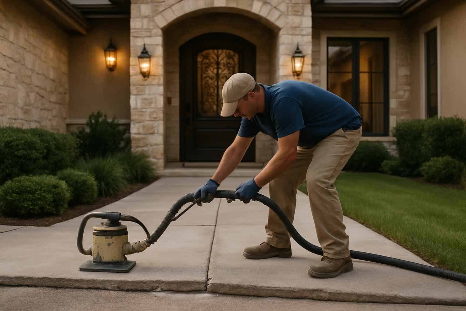 Concrete Leveling Service in Johnson City TX