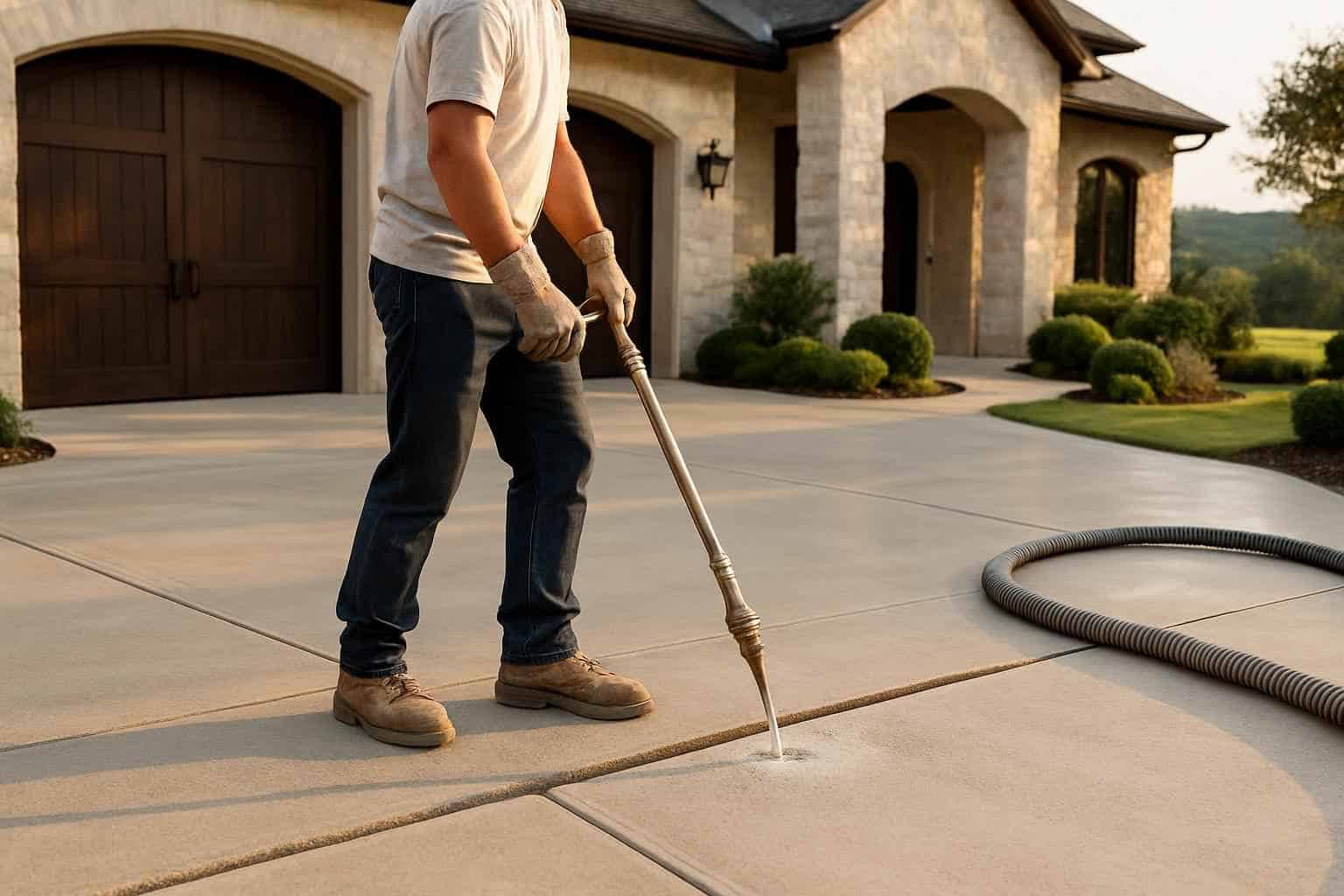 Concrete Leveling Service in Sisterdale TX