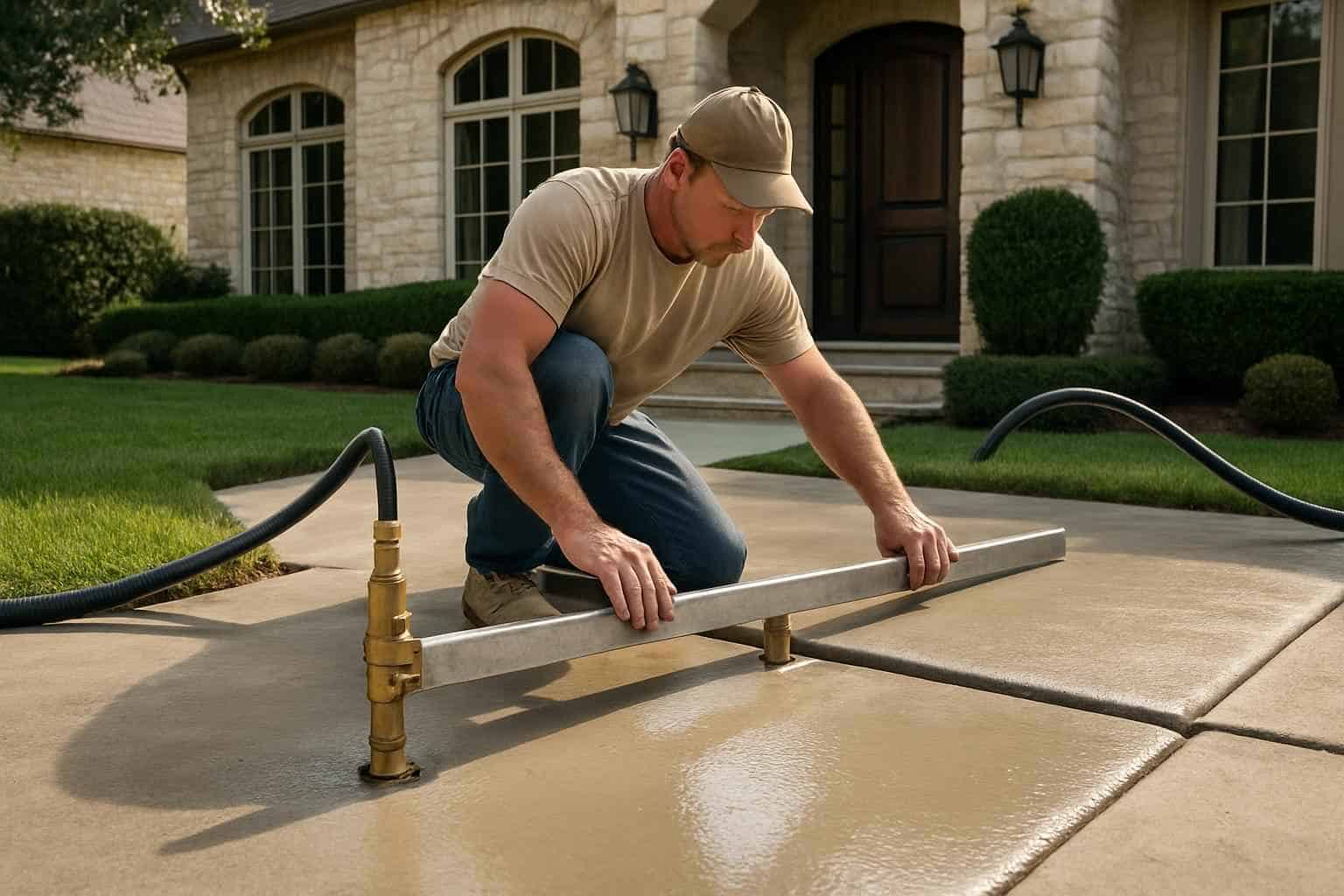 Concrete Repair Contractor In Waring TX Concrete Leveling Service in Waring TX