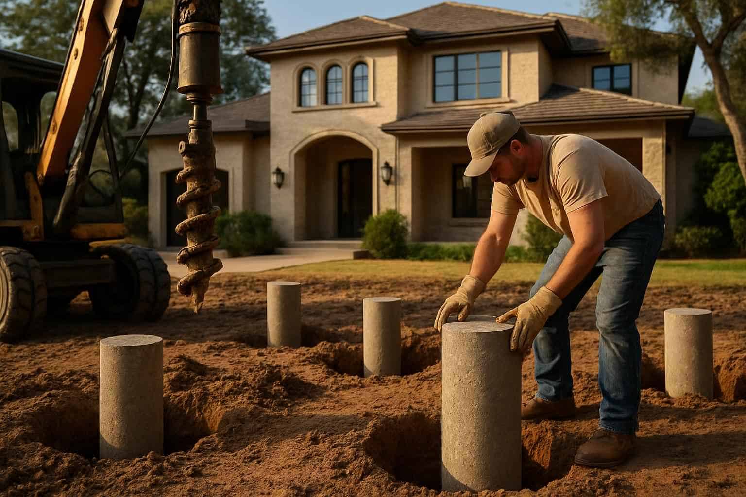 Concrete Pier Installation Contractor in Blanco TX