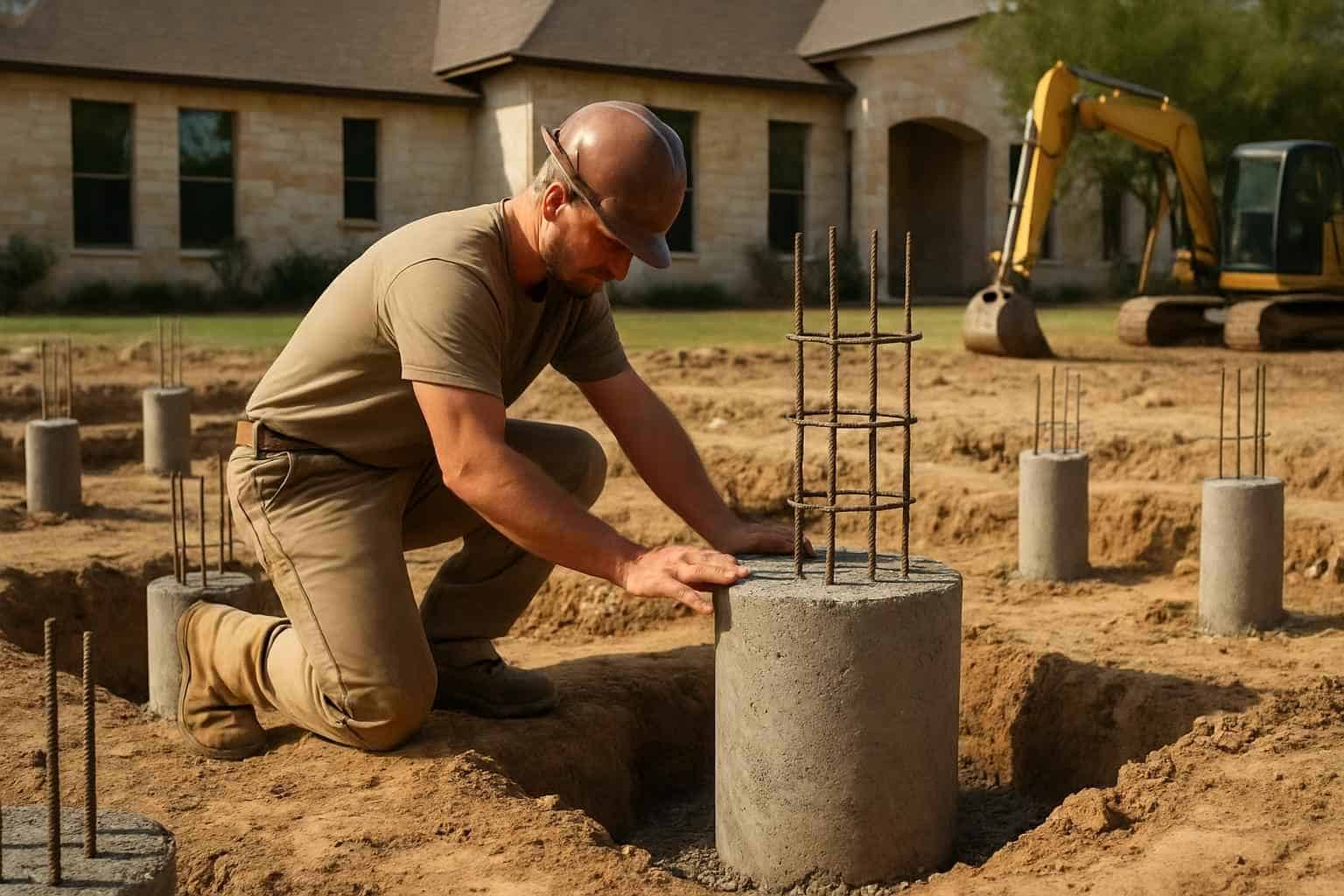 Concrete Pier Installation Contractor in Ingram TX