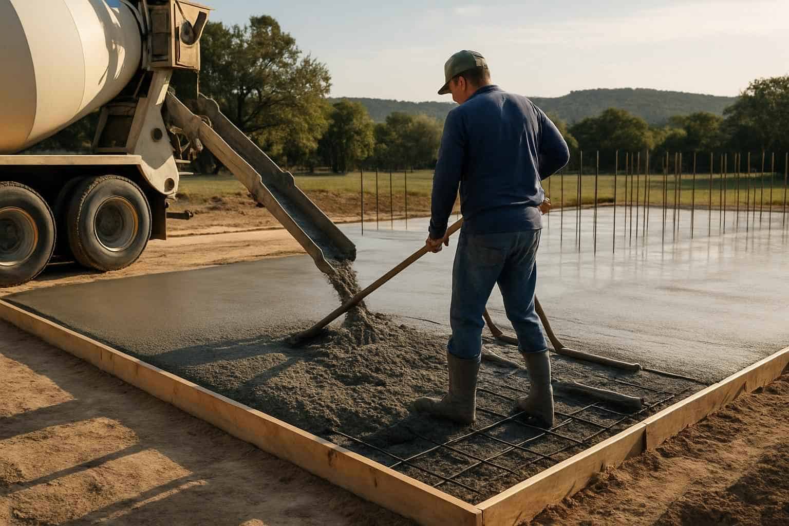 Concrete Slabs Foundations Contractor In Blanco TX Concrete Slab Pouring Company in Blanco TX
