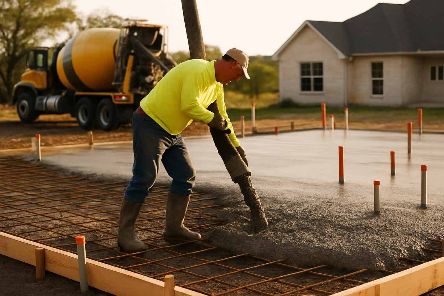 Concrete Slab Pouring Company in Johnson City TX