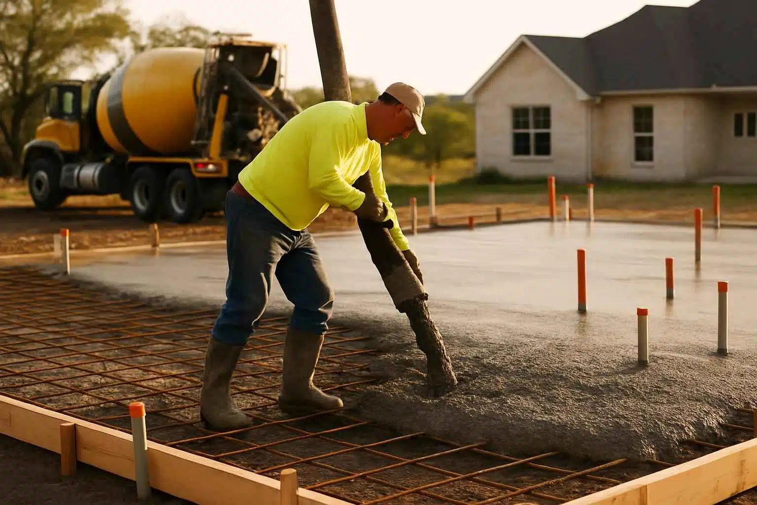 Concrete Slab Pouring Company in Johnson City TX