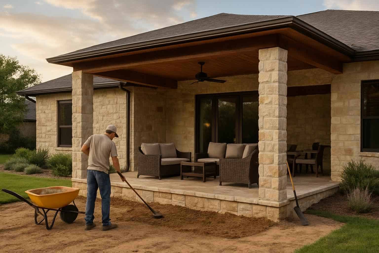 Covered Patio Contractor in Johnson City TX