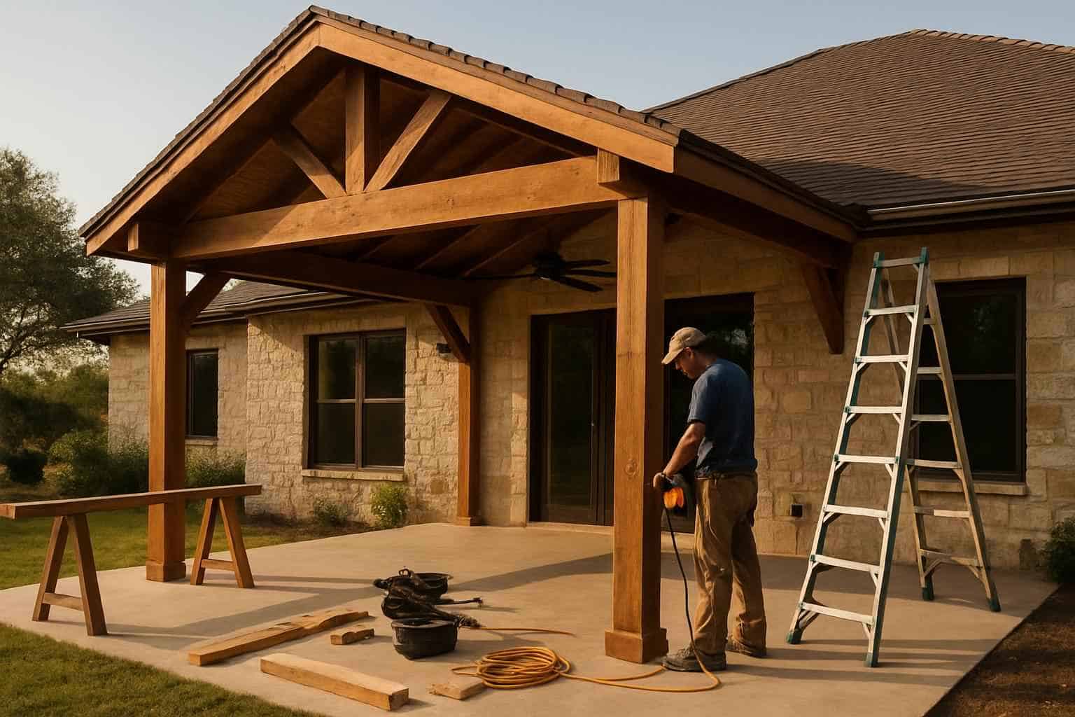 Covered Patio Contractor in Sisterdale TX