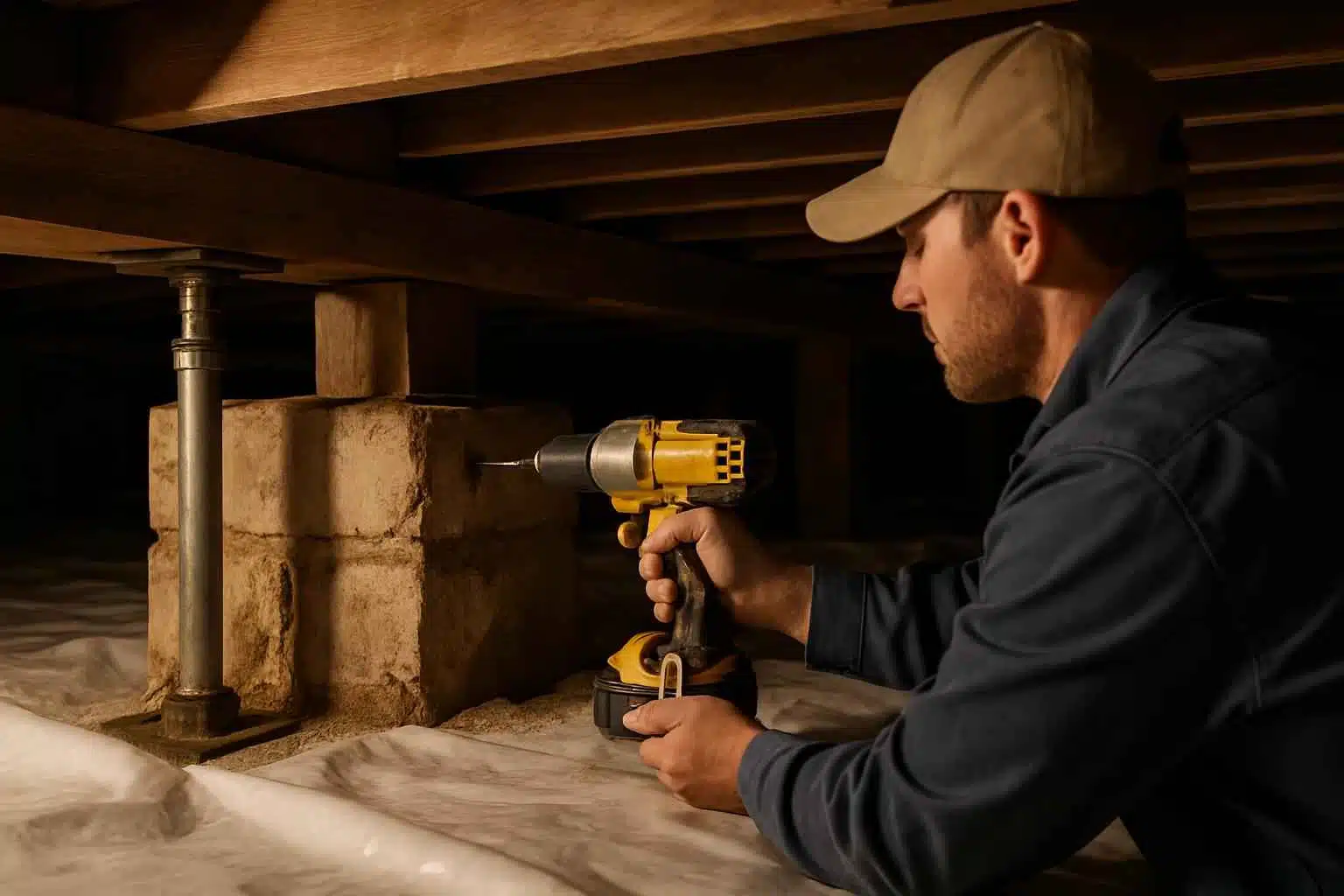 Crawl Space Repair Service in Sisterdale TX