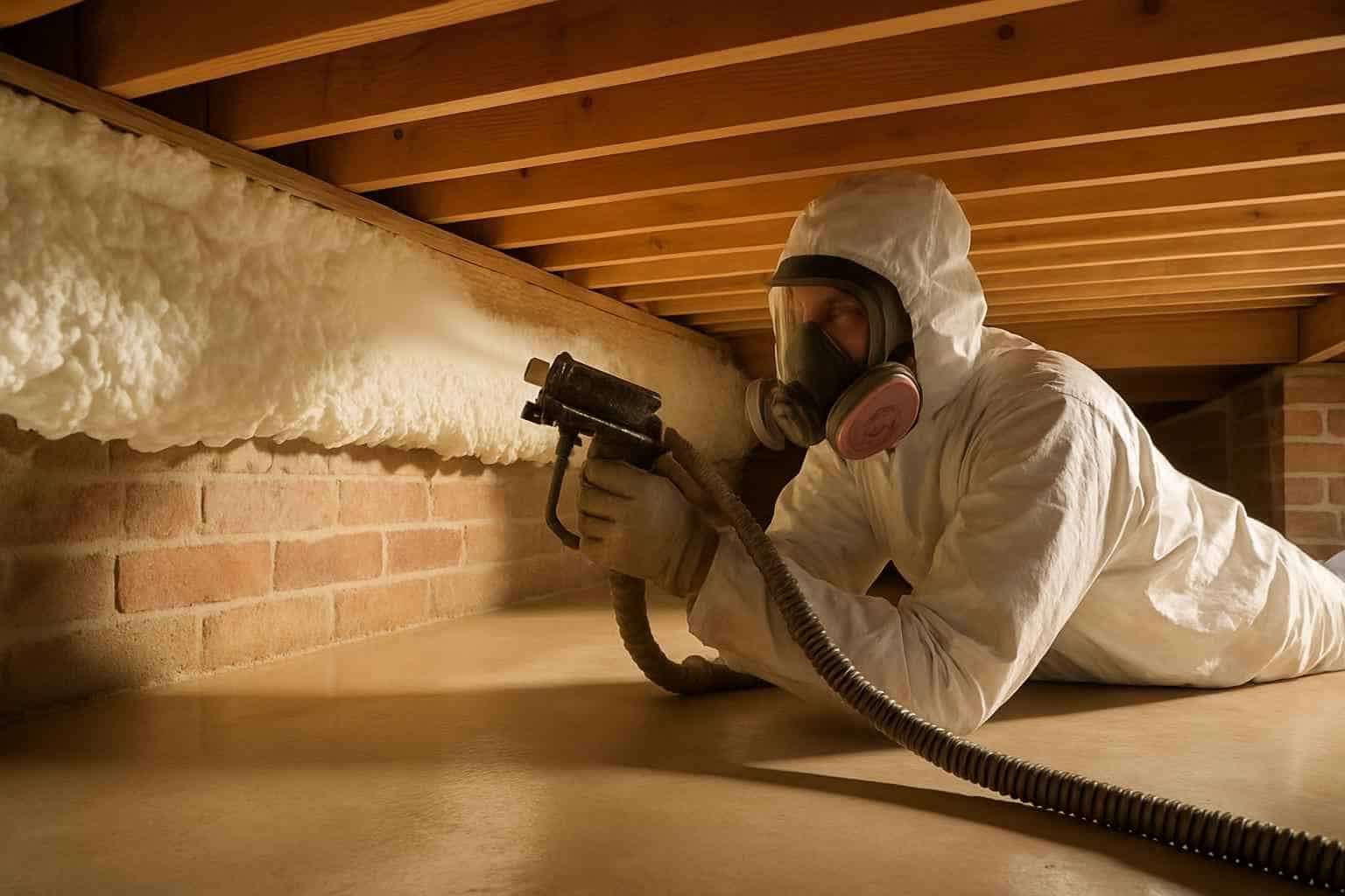 Spray Foam Insulation Contractor In Camp Verde TX Crawl Space Spray Foam Service in Camp Verde TX