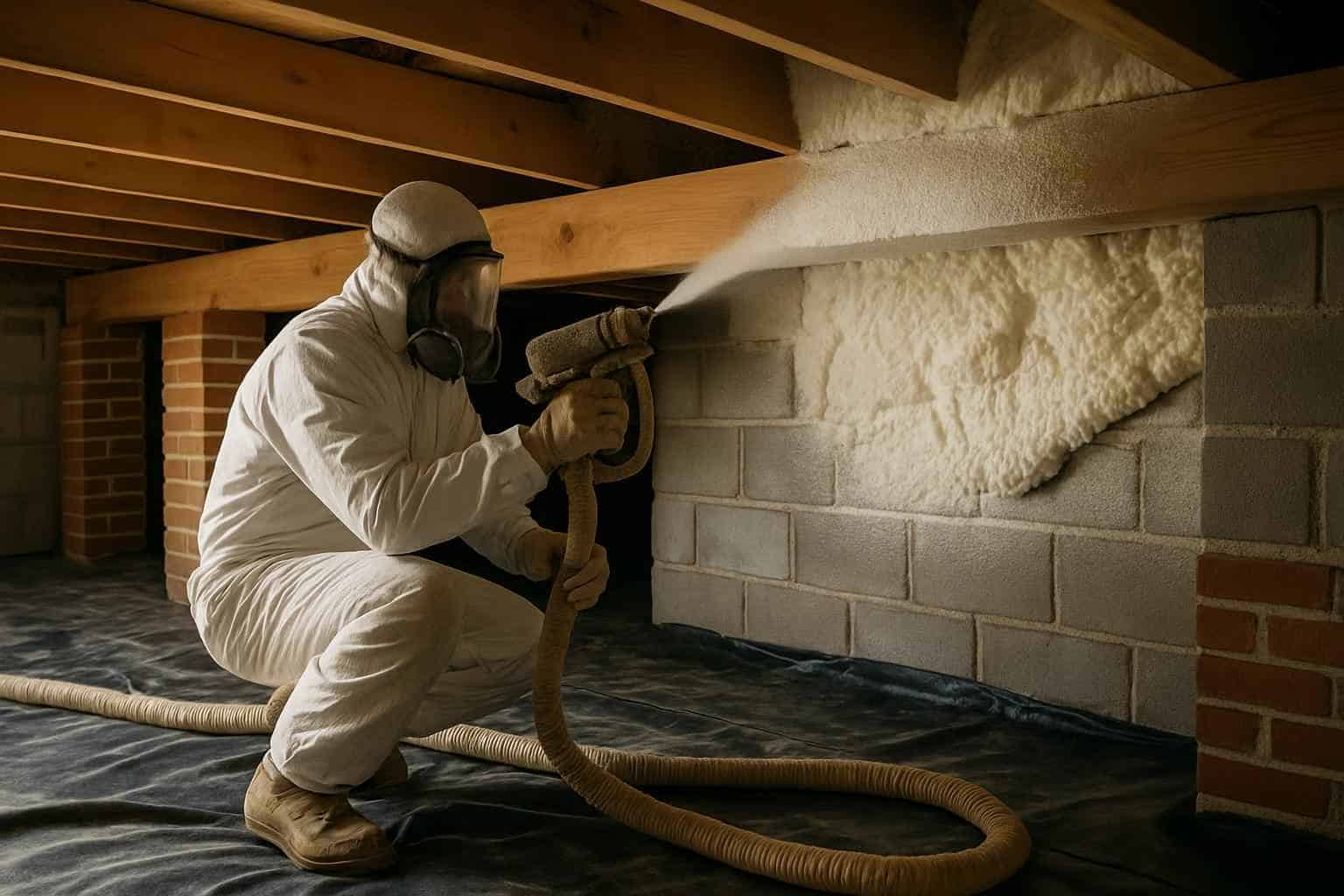 Spray Foam Insulation Contractor In Waring TX Crawl Space Spray Foam Service in Waring TX