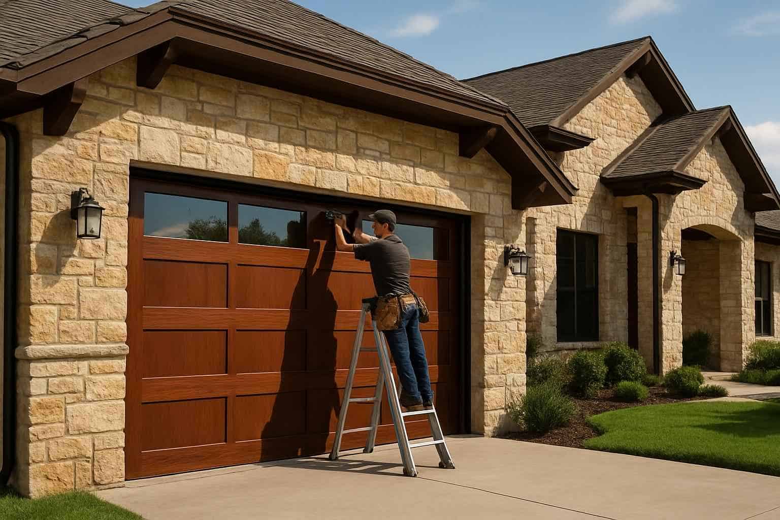 Garage Door Installation Contractor In Camp Verde TX Custom Garage Door Installation in Camp Verde TX