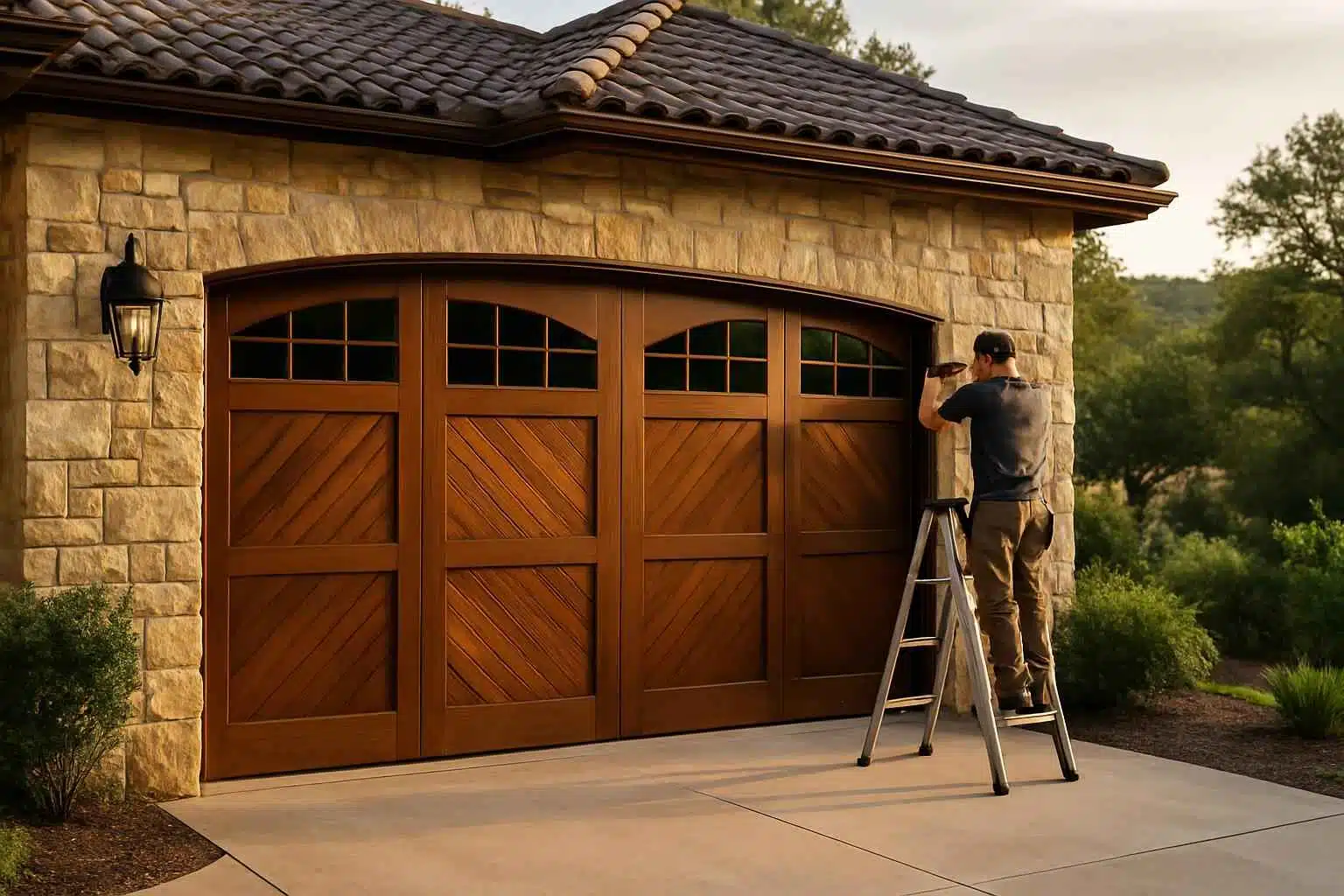 Garage Door Installation Contractor In Johnson City TX Custom Garage Door Installation in Johnson City TX