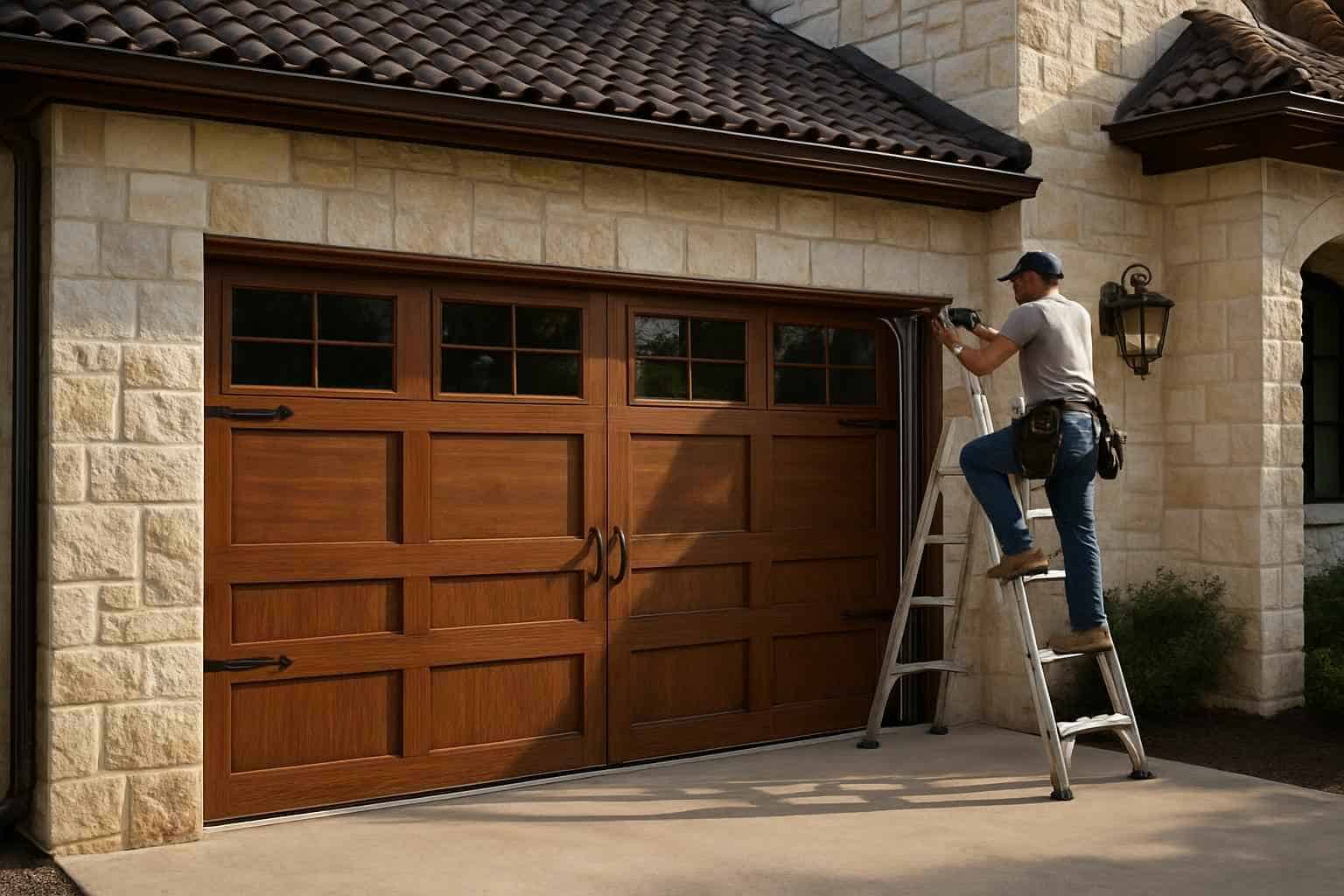 Custom Garage Door Installation in Kerrville TX