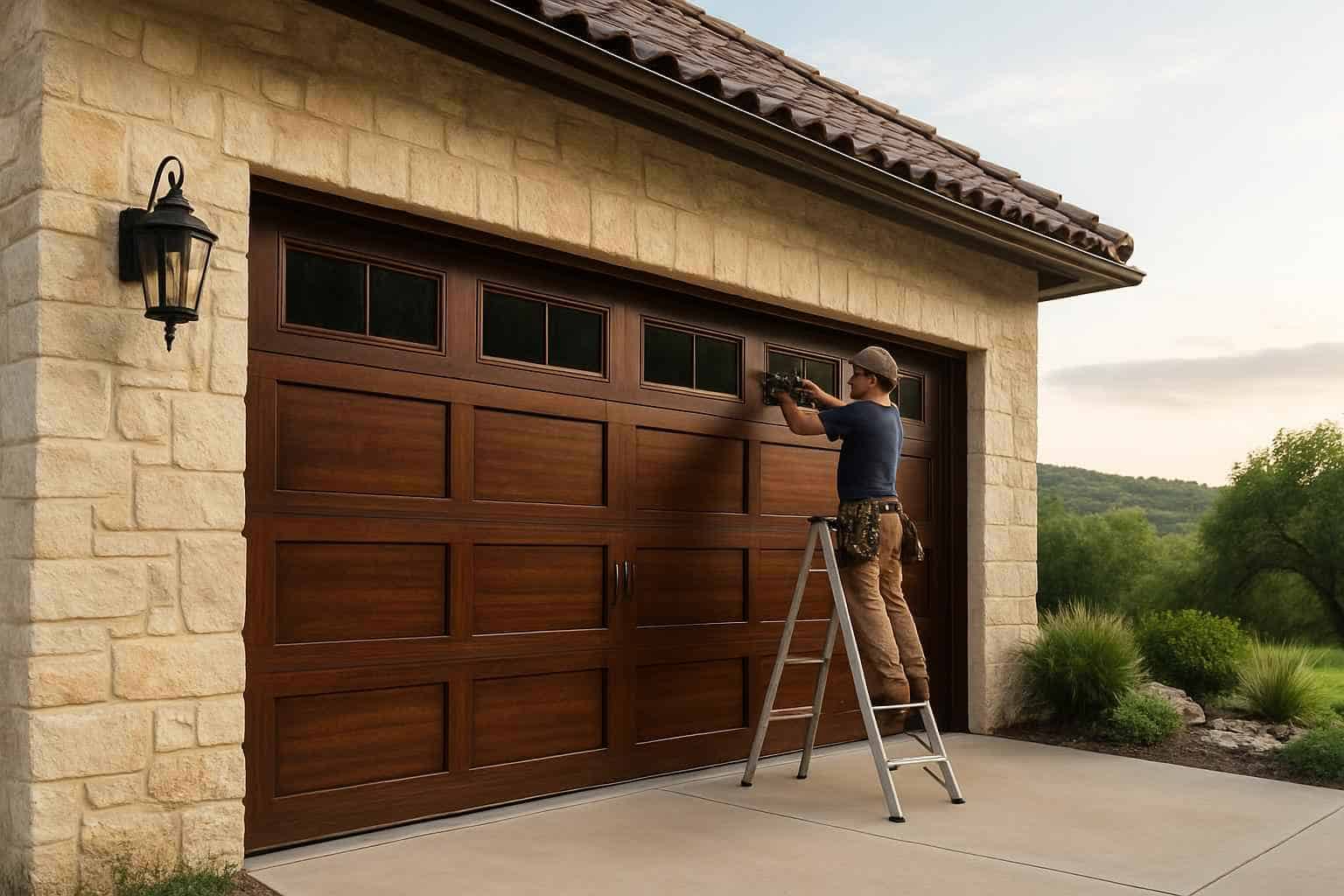 Custom Garage Door Installation in Sisterdale TX