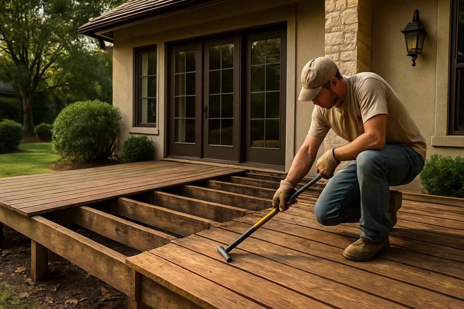Deck Demolition Prep Service in Center Point TX