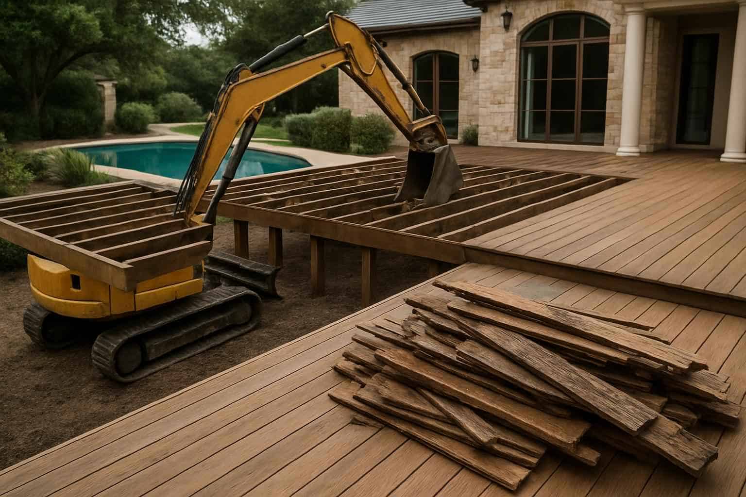 Deck Demolition Prep Service in Johnson City TX
