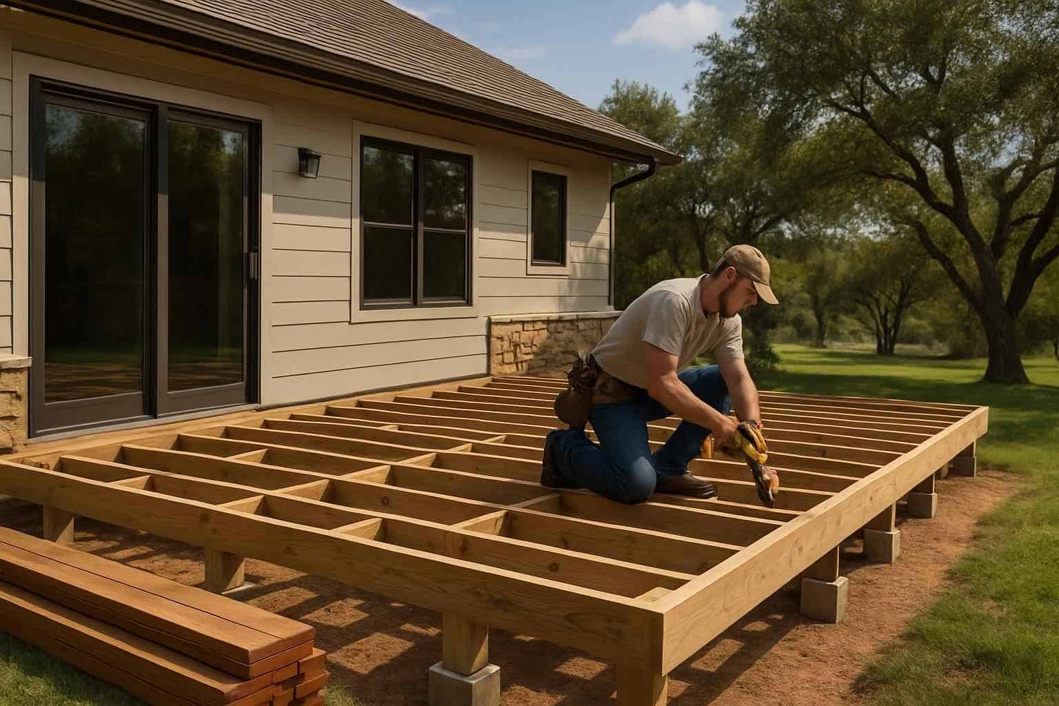 Framing Carpentry Contractor In Camp Verde TX Deck Framing Contractor in Camp Verde TX