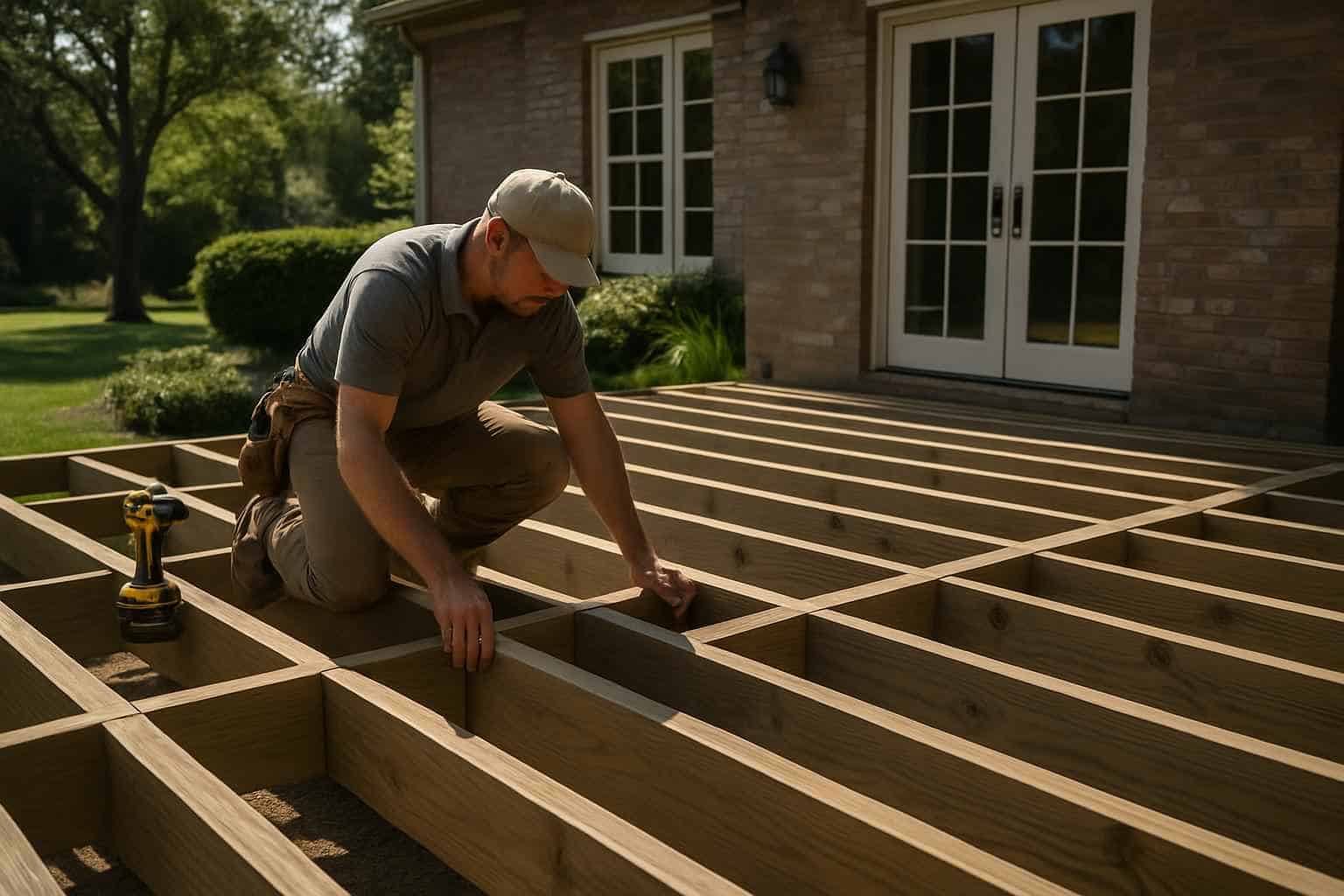 Framing Carpentry Contractor In Center Point TX Deck Framing Contractor in Center Point TX