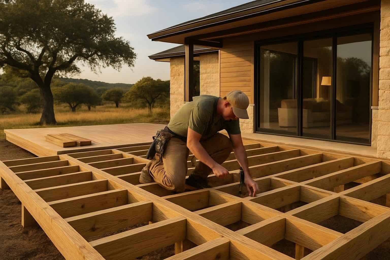 Deck Framing Contractor in Sisterdale TX
